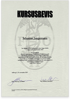 Kursus bevis, varus/valgus fødder.